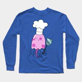 Chef Jelly Fish Long Sleeve T-Shirt